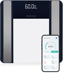 Eldonex Bodyfit Pro, digitálna osobná váha, čierna