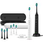 Eldonex SonicPro DuoPack, sonické zubné kefky, čierna a biela