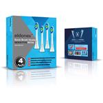 Eldonex SonicPro Sensitive, náhradné hlavice, biele