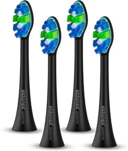 Eldonex SonicPro Sensitive, náhradné hlavice, čierne