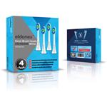 Eldonex SonicPro Standard, náhradné hlavice, biele