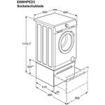 Electrolux E6WHPED3, podstavec pod práčku