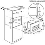 Electrolux EBC65X Intuit 900 PRO, zabudovateľný kávovar