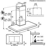 Electrolux EFB 60460 OX, odsávač pár