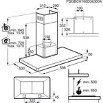 Electrolux EFB 60460 OX, odsávač pár