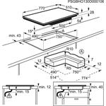 Electrolux EHD 8740 IOK, indukčná varná doska
