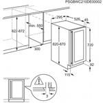 Electrolux EWUS020B5B, vinotéka vstavaná