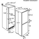 ELECTROLUX LRB1AF24W, monoklimatická chladnička
