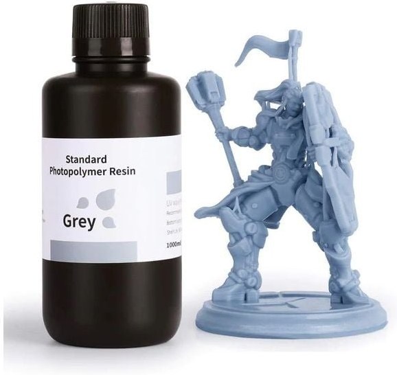 ELEGOO Standard Resin 1kg, šedá