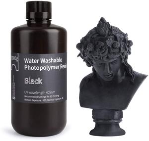 ELEGOO Water Washable Resin 1kg, černá