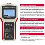 ELEJOY EY-800W tester solárnych panelov, 800W, displej