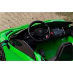Elektrické autíčko Lamborghini Aventador 24V, zelené