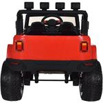 Elektrické autíčko OFFROAD XXL s pohonom 4x4, červené