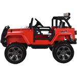 Elektrické autíčko OFFROAD XXL s pohonom 4x4, červené
