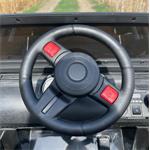 Elektrické autíčko OFFROAD XXL s pohonom 4x4, čierne