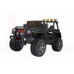Elektrické autíčko OFFROAD XXL s pohonom 4x4, čierne