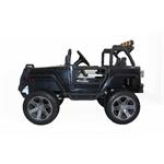 Elektrické autíčko OFFROAD XXL s pohonom 4x4, čierne