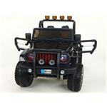 Elektrické autíčko OFFROAD XXL s pohonom 4x4, čierne