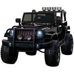 Elektrické autíčko OFFROAD XXL s pohonom 4x4, čierne