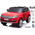 Elektrické autíčko Range Rover, červené