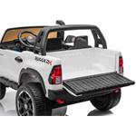 Elektrické autíčko Toyota Hilux 4X4, biele