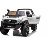 Elektrické autíčko Toyota Hilux 4X4, biele