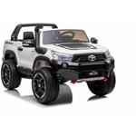 Elektrické autíčko Toyota Hilux 4X4, biele