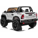 Elektrické autíčko Toyota Hilux 4X4, biele