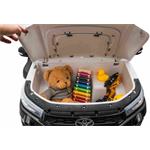 Elektrické autíčko Toyota Hilux 4X4, biele