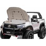 Elektrické autíčko Toyota Hilux 4X4, biele