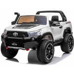 Elektrické autíčko Toyota Hilux 4X4, biele