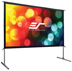 ELITE SCREENS plátno 100" outdoor  (254 cm)/ 16:9/ 124,5 x 221,5 cm/ hliníkový/ přední a zadní projekce