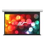 ELITE SCREENS plátno elektrické motorové 100" (254 cm)/ 16:9/ 124,5 x 221,5 cm/ case bílý/ 12" drop/ Fiber Glass