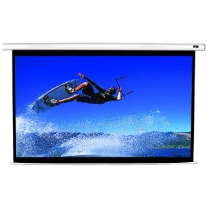 ELITE SCREENS plátno elektrické motorové 100" (254 cm)/ 16:9/ 124,5 x 221,5 cm/ Gain 1,1/ case bílý