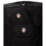 Ellehammer Copenhagen Trolley, cestovný kufor, rozšíriteľný, veľkosť L, čierny