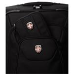 Ellehammer Copenhagen Trolley, cestovný kufor, rozšíriteľný, veľkosť M, čierny