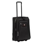 Ellehammer Copenhagen Trolley, cestovný kufor, rozšíriteľný, veľkosť M, čierny