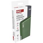 Emos B0552AG, power bank WI 1031, 10 000 mAh, 20 W+Wireless, army-green