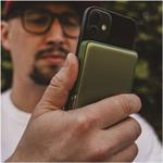 Emos B0552AG, power bank WI 1031, 10 000 mAh, 20 W+Wireless, army-green