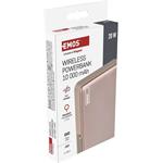 Emos B0552RG, power bank WI 1031, 10 000 mAh, 20 W + wireless, ružovo-zlatá