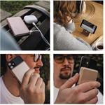 Emos B0552RG, power bank WI 1031, 10 000 mAh, 20 W + wireless, ružovo-zlatá
