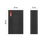 Emos B0560B, power bank NTBF20, 20 000 mAh, 65 W PD, čierny
