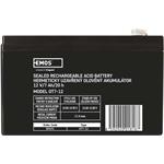 Emos B9691, olovený akumulátor SLA 12V/7 Ah, faston 4,7 mm