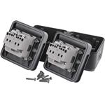 Emos D730421 Cyklone, zásuvka dvojnásobná IP55