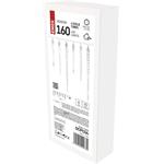 Emos DCPC06, LED vianočná girlanda, cencúle, 6 ks, 3,6 m, studená biela