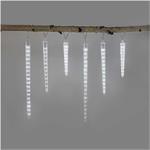 Emos DCPC06, LED vianočná girlanda, cencúle, 6 ks, 3,6 m, studená biela