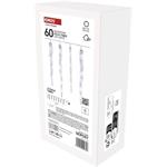 Emos DCPC07, LED vianočná girlanda – cencúle, 12 ks, 3,6 m, studená biela