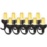 Emos DCPV01, LED svetelná reťaz, 10× párty žiarovky, 4,5 m, vintage