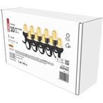 Emos DCPV01, LED svetelná reťaz, 10× párty žiarovky, 4,5 m, vintage