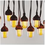 Emos DCPV01, LED svetelná reťaz, 10× párty žiarovky, 4,5 m, vintage